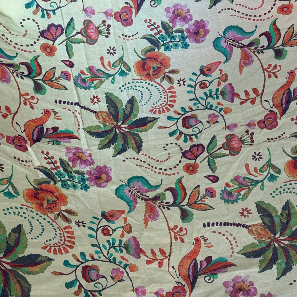 Calypso St. Barth Multicolor Floral Scarf - Picture 3 of 7